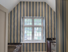 Farrow and Ball Striped Wallpaper