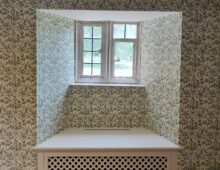 Beautiful Green wallpaper by Flora Soames