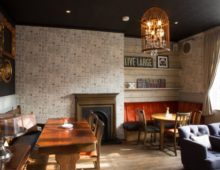 Bar and restaurant wall paper hanging Cheltenham